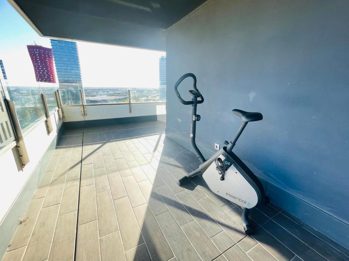 Fira De Barcelona City View Apartment With Garage Parking L'Hospitalet de Llobregat Esterno foto