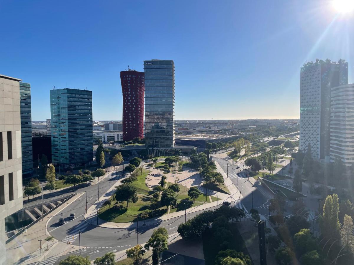 Fira De Barcelona City View Apartment With Garage Parking L'Hospitalet de Llobregat Esterno foto